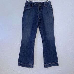 Eddie Bauer Vintage Loose Fit Button Fly Mom Jeans Womens Size 6  29 Y2K